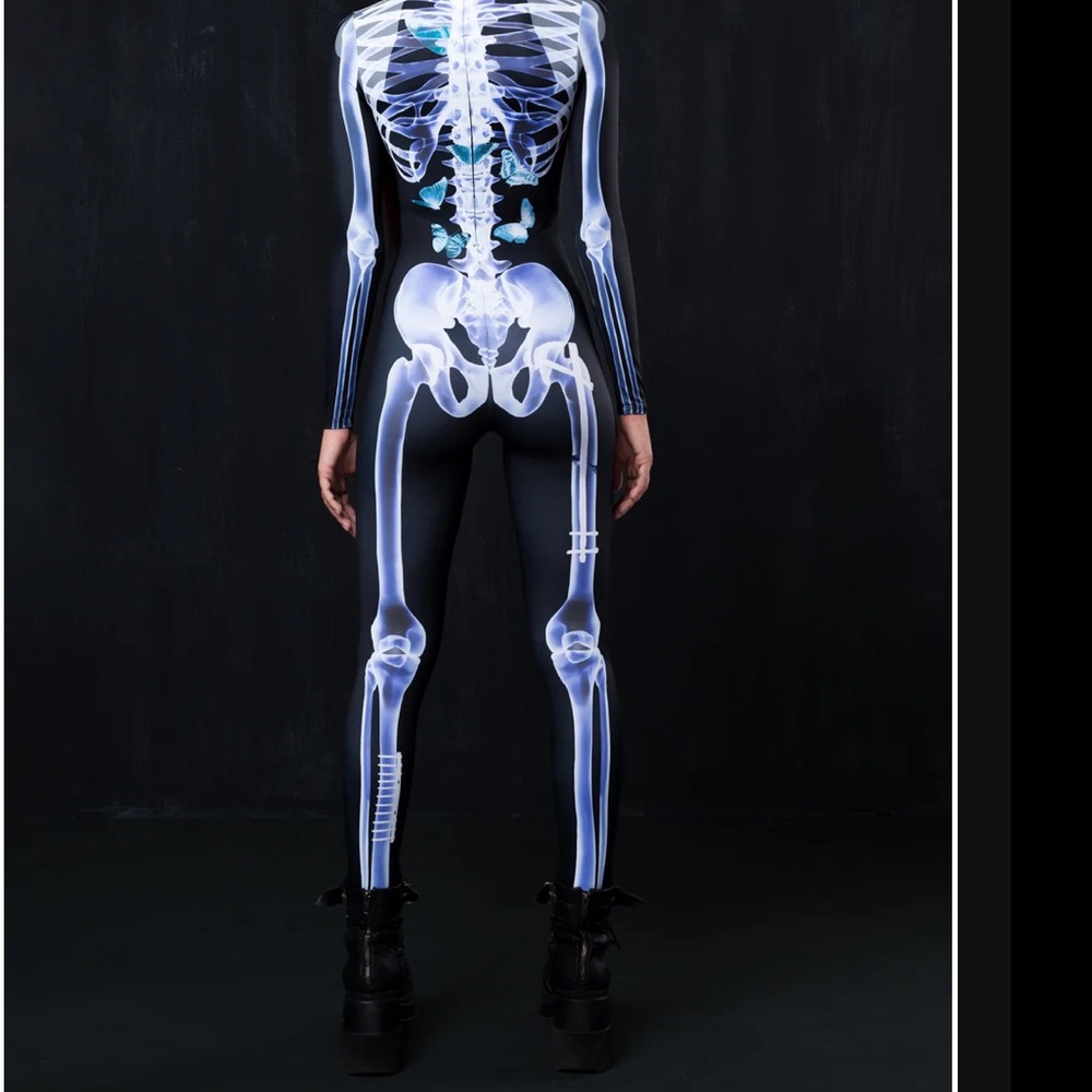 Authentic Badinka sz Medium X-ray Skeleton. $90 - Picture 2 of 5